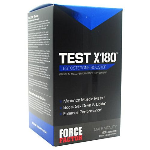 Force Factor Test X180 - 60 Capsules - 852496002859