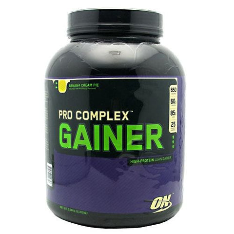 Optimum Nutrition Pro Complex Gainer - Banana Cream Pie - 5.08 lb - 748927029758