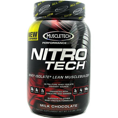 MuscleTech Performance Series Nitro-Tech - Milk Chocolate - 2 lb - 631656703245