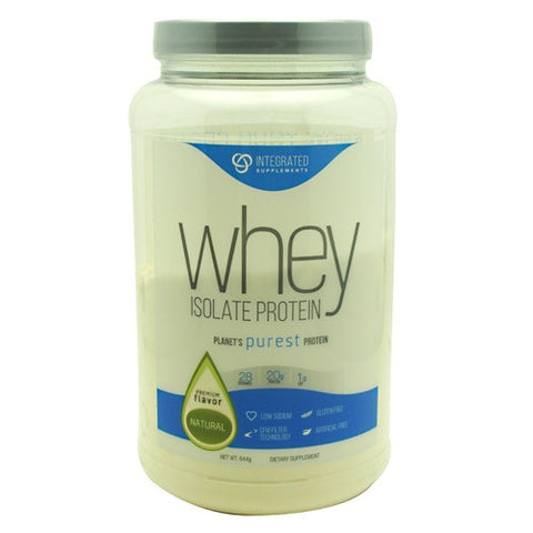 Integrated Supplements Whey Isolate Protein - Natural - 644 g - 876207000033