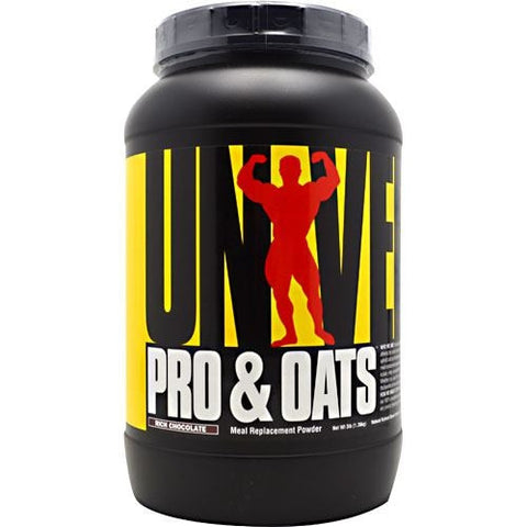 Universal Nutrition Pro & Oats - Rich Chocolate - 3 lb - 039442048417