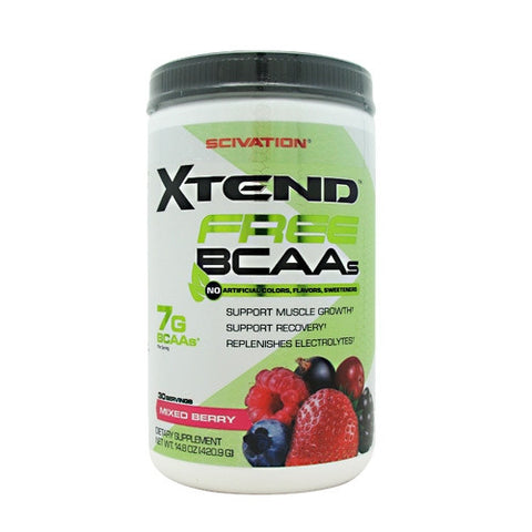 Scivation Xtend Free - Mixed Berry - 30 Servings - 181030000984