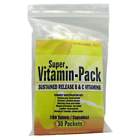 Vitalabs Super Vitamin Pack - 30 Packets - 092617081411