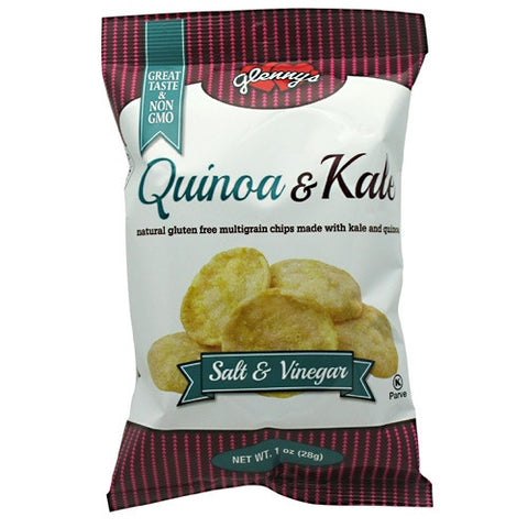 Glennys Quinoa & Kale - Salt & Vinegar - 24 ea - 50027393040210