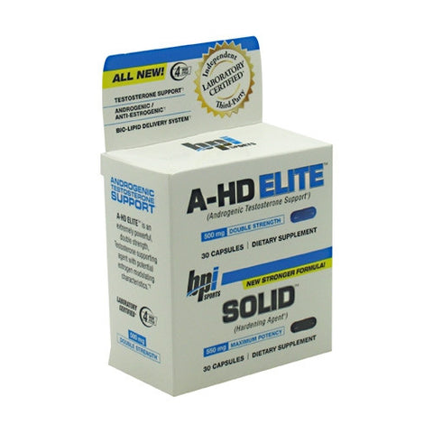 BPI A-HD Elite/Solid Combo - 30 Capsules - 811213022525