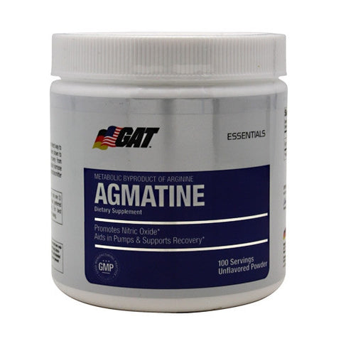 GAT Agmatine - Unflavored - 100 Servings - 859613220042