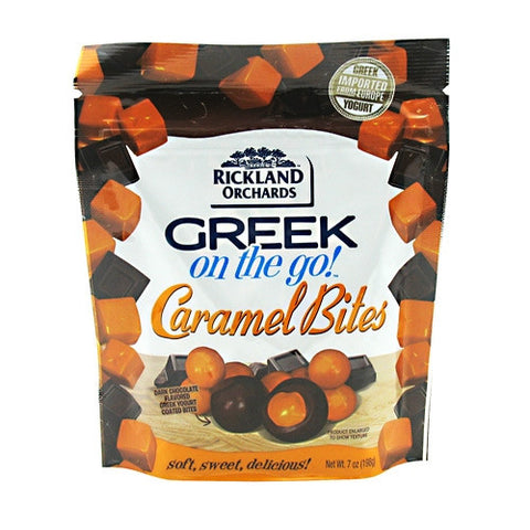 Rickland Orchards Greek On-The-Go - Caramel Bites - 6.5 oz - 819944010576