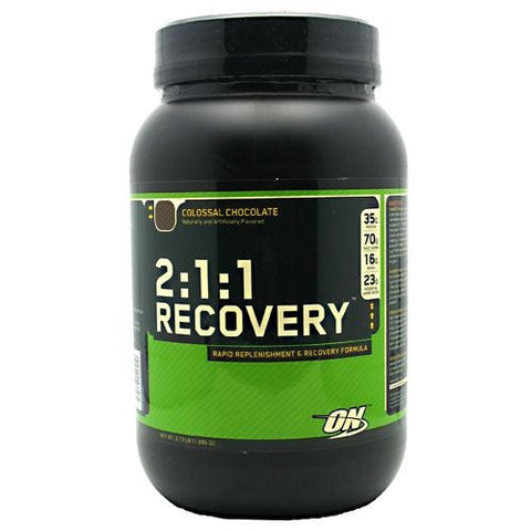 Optimum Nutrition 2:1:1 Recovery - Colossal Chocolate - 3.73 lb - 748927020410