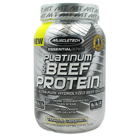 Muscletech Essential Series 100% Platinum Beef Protein