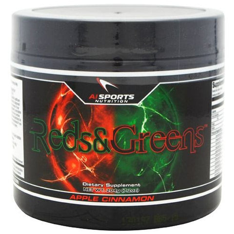 AI Sports Nutrition Reds & Greens - Apple Cinnamon - 34 Servings - 804879462682