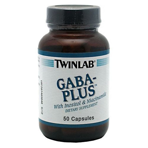 TwinLab GABA-Plus - 50 Capsules - 027434001076