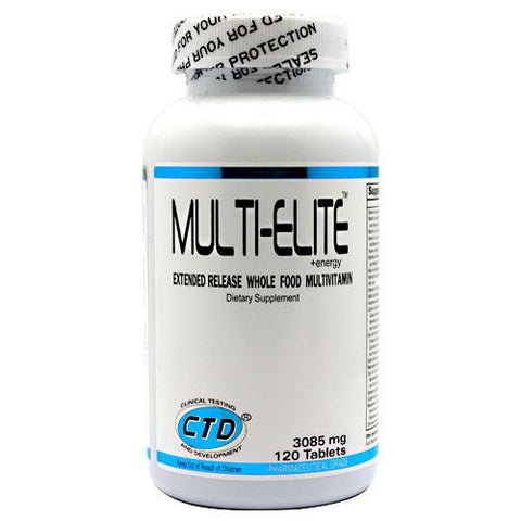 CTD Multi-Elite+Energy - 120 Tablets - 094922284358