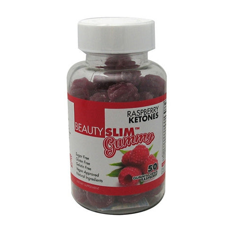 BeautyFit Gummy Raspberry Ketones - Raspberry - 50 ea - 852128005692