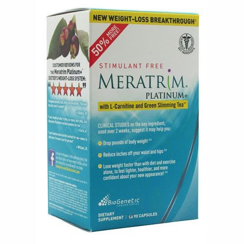 BioGenetic Laboratories Meratrim Platinum + - 90 Capsules - 883488002793