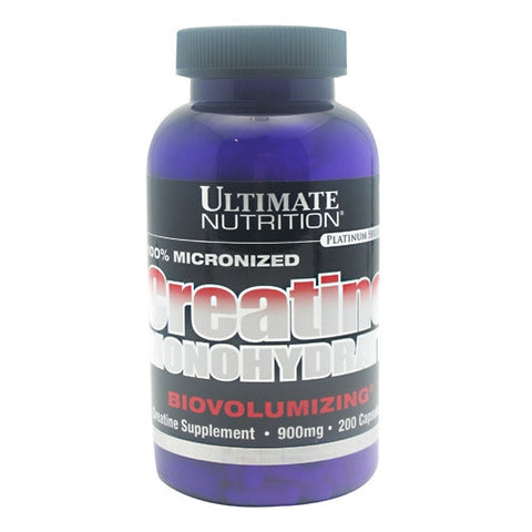 Ultimate Nutrition Platinum Series Creatine Monohydrate - 200 Capsules - 099071000538