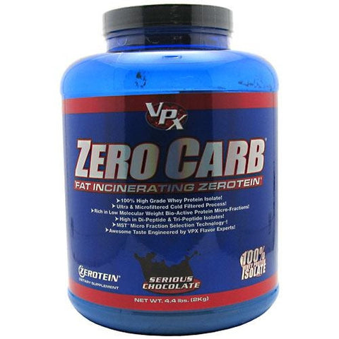 VPX Zero Carb Fat Incinerating Zerotein - Serious Chocolate - 4.4 lb - 610764010131