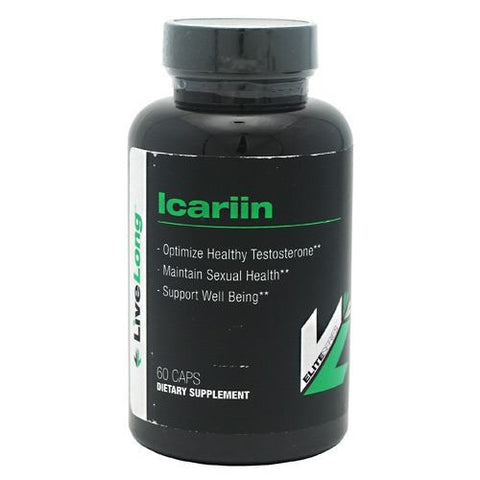 Live Long Nutrition Elite Series Icariin - 60 ea - 804879134244