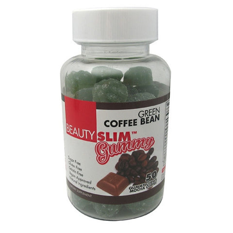 BeautyFit Gummy Green Coffee Bean - Moca Coffee - 50 ea - 852128005685