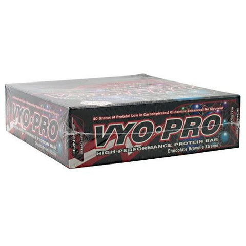 AST Sports Science Vyo-Pro High Performance Protein Bar - Chocolate Brownie Extreme - 12 Bars - 705077002482