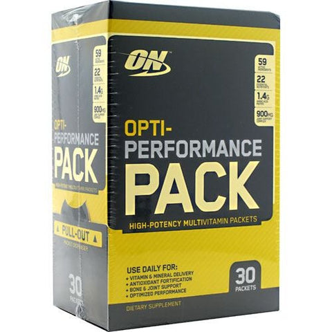 Optimum Nutrition Opti-Performance Pack - 30 Packets - 748927026917