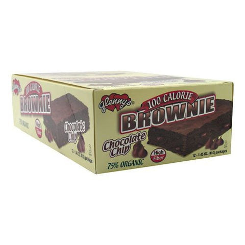Glennys Brownie - Chocolate Chip - 12 Packages - 027393017316