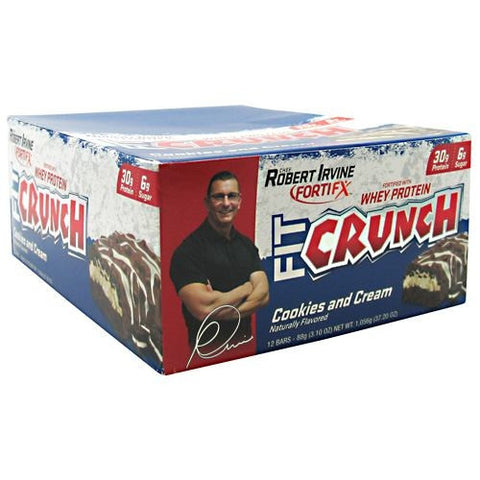 Fit Crunch Bars Fit Crunch Bar - Cookies & Cream - 88 g - 839138002637