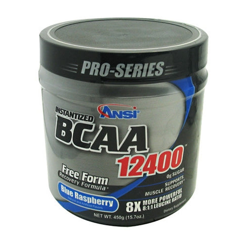 Advance Nutrient Science BCAA 12400 - Blue Raspberry - 450 g - 689570405127