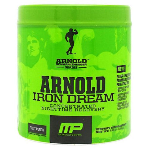 Arnold By Musclepharm Iron Dream - Fruit Punch - 30 Servings - 696859258329