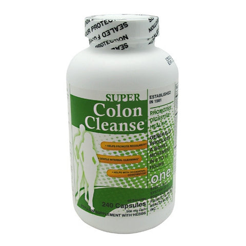 Health Plus Super Colon Cleanse - 240 Capsules - 083502087656
