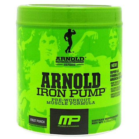 Arnold By Musclepharm Iron Pump - Fruit Punch - 30 ea - 696859258527