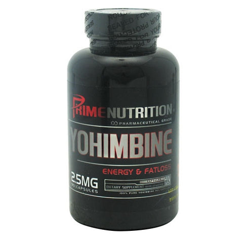 Prime Nutrition Pharmaceutical Grade Yohimbine - 90 Capsules - 689466706185