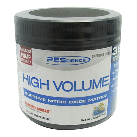 PEScience High Volume - Paradise Cooler - 18 Servings - 040232096457