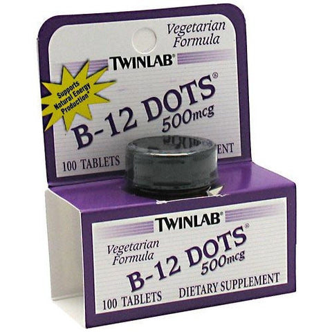TwinLab B-12 Dots - 100 ea - 027434006088