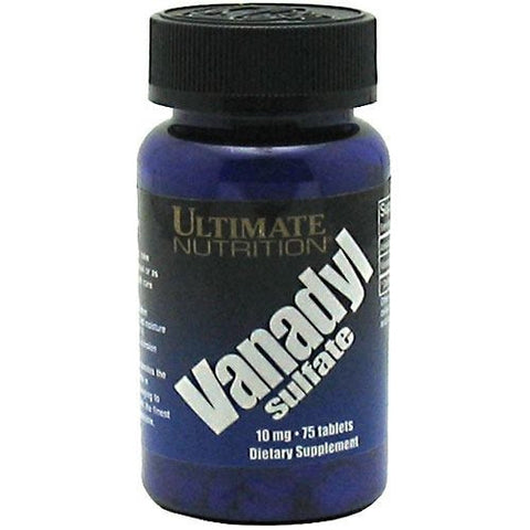 Ultimate Nutrition Vanadyl Sulfate - 75 Tablets - 099071000873