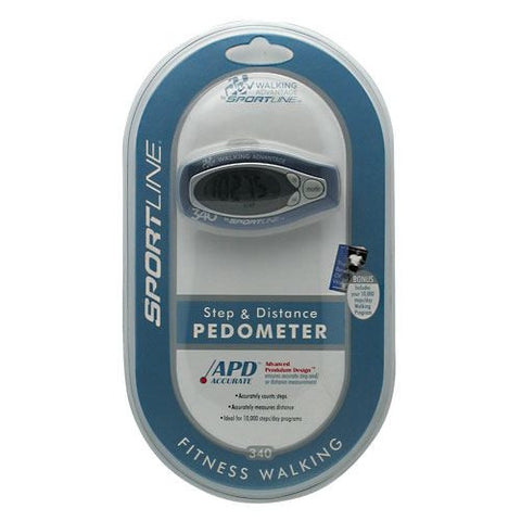 Sportline Step & Distance Pedometer - Sportline Step & Distance Pedometer - 095121534756