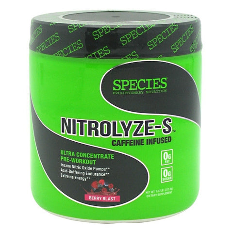Species Nutrition Nitrolyze-S - Berry Blast - 25 Servings - 855438005970