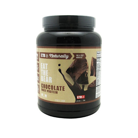 Eat The Bear Naturally Eat The Bear Whey Protein - Naturally Chocolate - 1.62 lb - 637262797098