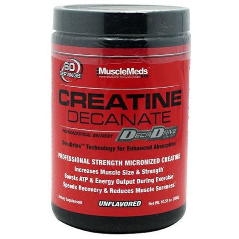 Muscle Meds Creatine Decanate - Unflavored - 10.58 oz - 891597002603