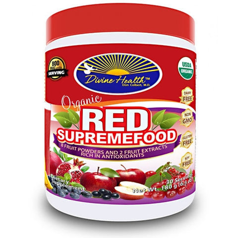 Divine Health Organic Red Supremefood - 30 Servings - 855522003264