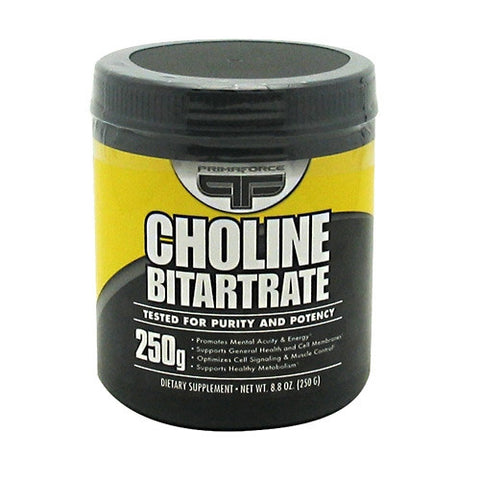 Primaforce Choline Bitartrate - 250 grams - 250 g - 811445020603