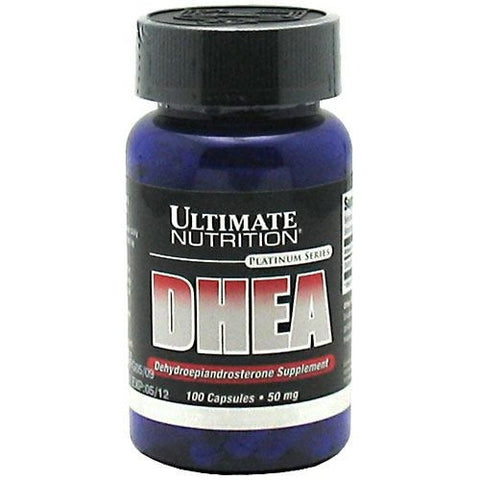 Ultimate Nutrition DHEA-Dehydroepiandrosterone Supplement - 100 Capsules - 099071000316