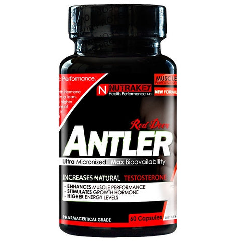 Nutrakey Red Deer Antler - 60 Capsules - 045635774704