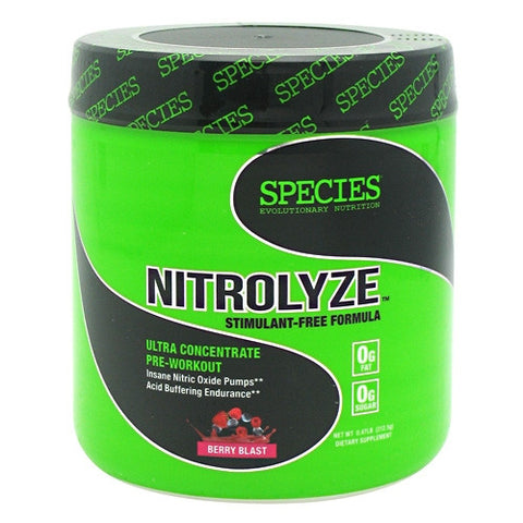 Species Nutrition Nitrolyze - Berry Blast - 25 Servings - 855438005963