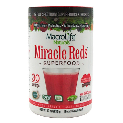 Macro Life Naturals Miracle Reds Antioxidant Superfood Supplement