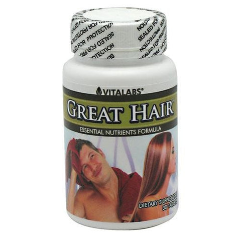 Vitalabs Great Hair - 30 Tablets - 092617012217