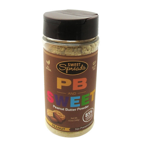 Sweet Spreads PB and Sweet Peanut Butter Powder - Peanut - 6.5 oz - 855650005062