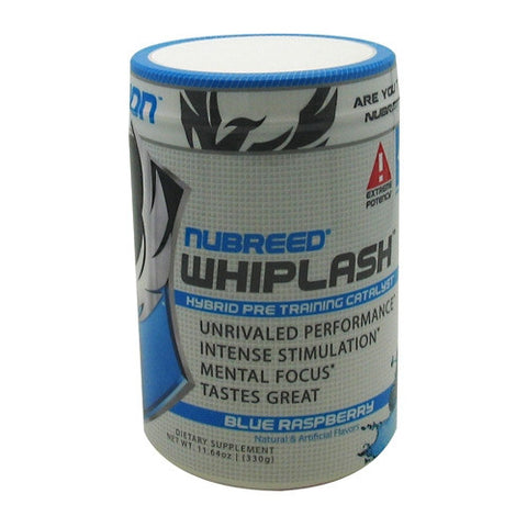 Nubreed Nutrition Whiplash - Blue Raspberry - 30 Servings - 045635087682