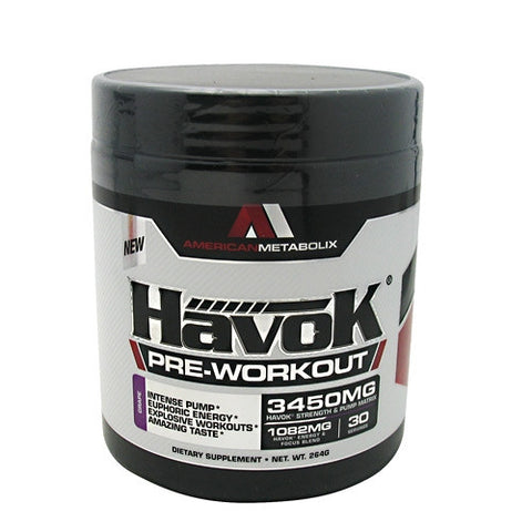 American Metabolix Havok - Grape - 30 Servings - 036663902085