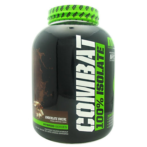 Muscle Pharm Hybrid Series Combat 100% Isolate - Chocolate Swirl - 5 lb - 713757858120