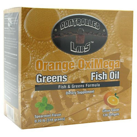 Controlled Labs Orange OxiMega-Fish & Greens Formula - Citrus - 1 ea - 895328001682